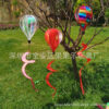 Wholesale Hot Sale Rainbow Hot Air Balloon National Flag Outdoor Decoration Windmill