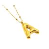 Wholesale Bubble Letter 18K Stainless Steel Necklace