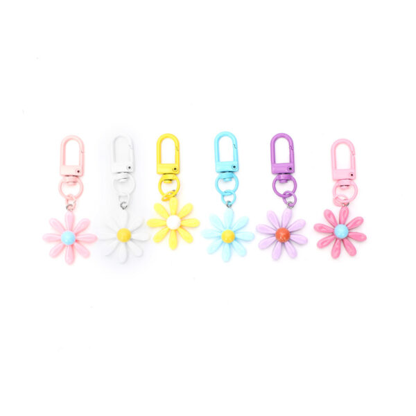 O1CN01ubHw3U2M1nWmJBlIu_2213233119768-0-cib Wholesale Resin Candy Color Flower Keychain