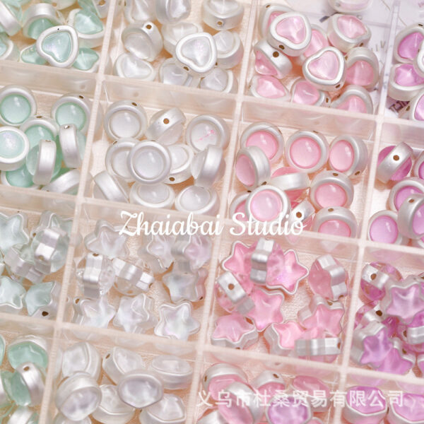 O1CN01ube48g1F2zDFRwSed__2207238290430-0-cib Wholesale Alloy Zircon Heart Star Scattered Beads