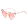 Wholesale PC Heart-shaped Large Frame Women's Sunglasses