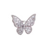 Wholesale Ring Zircon Butterfly Adjustable OLY-RS-MOXI001