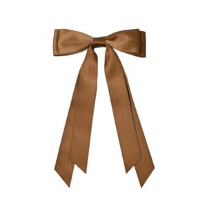 Polyester cotton double-layer ribbon duckbill clip 14 * 23cm14g deep coffee