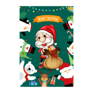 Flag cloth 30*45cm / Christmas garden flag 10