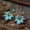 O1CN01uf926L1qyMP8fnJVw_2206372095564-0-cib Wholesale Vintage Bohemian Flowers Turquoise Alloy Earrings