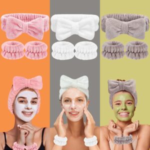 O1CN01ugNAX42Iex0zZLwJX__951019312-0-cib Wholesale Face Wash Waterproof Set Bow Knot Simple Fabric Headband