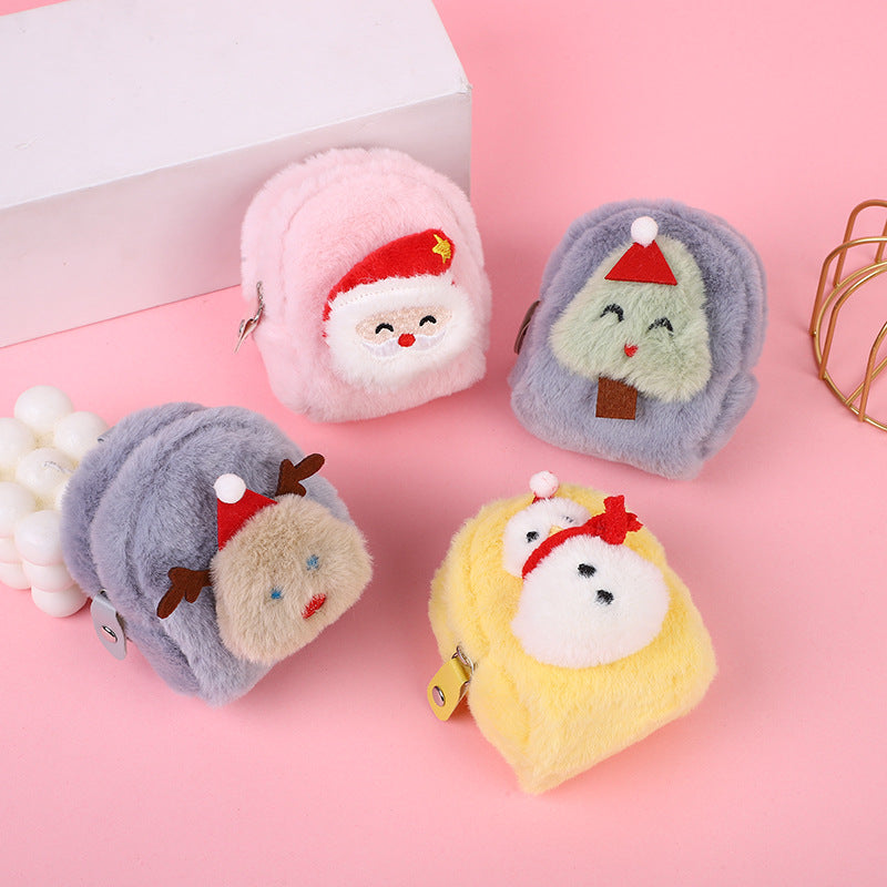 Wholesale Christmas Cartoon Plush Plush Pack Keep Bin