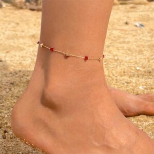 17034-B-red (anklet)