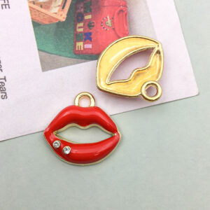 1 drop of oil red point drill lips 17*16mm-1.1g-12290