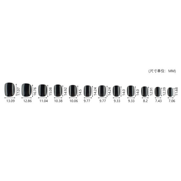 O1CN01umx9Tj1v5vTkzmBSX_1695796122-0-cib Wholesale Short Glossy Plastic Nail Stickers