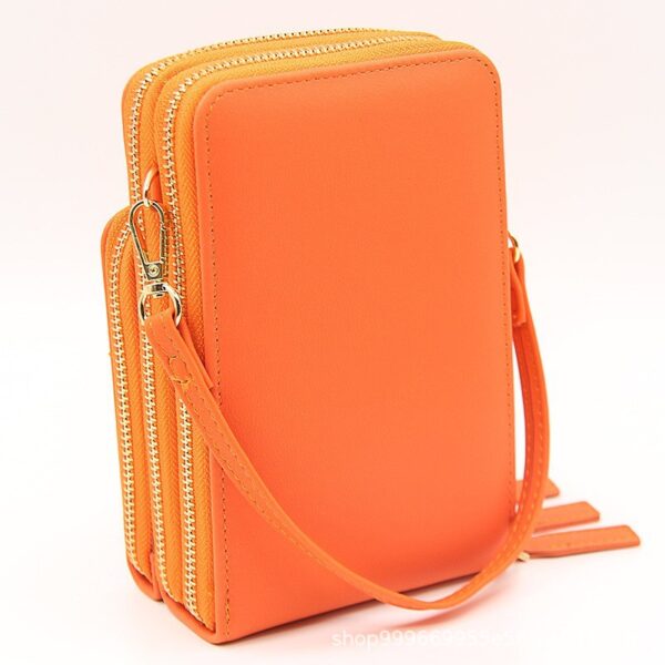 O1CN01upAYGE2MW1cpftH0k_2207318939834-0-cib Wholesale PU Three-layer Zippered Single Shoulder Crossbody Bag