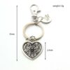 O1CN01uq82rp1bYW1PsM6Cq_2216822363477-0-cib Wholesale Men's Heart Charm Letter Keychain