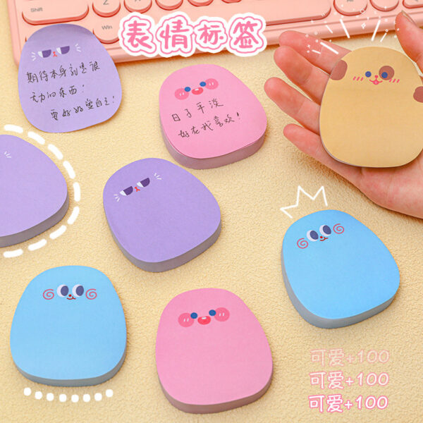 Wholesale Paper Sticky Notes with Cartoon Expressions