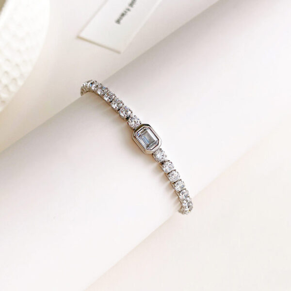Wholesale Diamond Square Bracelet