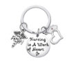 O1CN01urwME71QxHbsfmQDX_2214702182042-0-cib Wholesale Nurses Day Creative Jewelry Stainless Steel Keychain