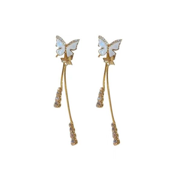 Wholesale Butterfly Tassel Earrings