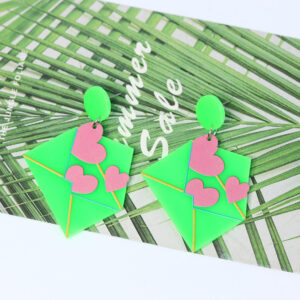 Fluorescent green envelope