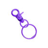 Wholesale Metal DIY Color Painted Keychain Accessories