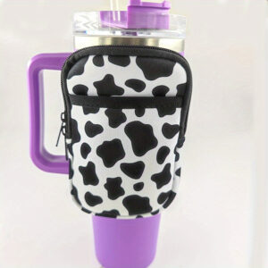 Cow print / Double pocket