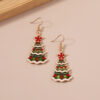 O1CN01uyF9O51gFnsjoUnC4_2213748334113-0-cib Wholesale Christmas Alloy Diamond Inlaid Christmas Tree Drop Oil Earrings