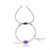 Wholesale Devil Eye Crystal Beads Alloy Bracelet