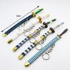 Wholesale Anime Peripheral One Piece Alloy Weapon Model Pendants