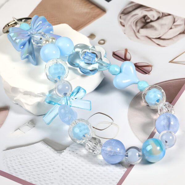 Wholesale 500g/Pack Bow Heart Acrylic Beads