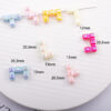 Wholesale Acrylic Cartoon Owl Head Straight Hole Beads