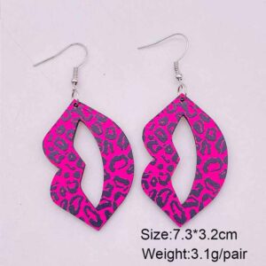 JE1200G / Wooden earrings