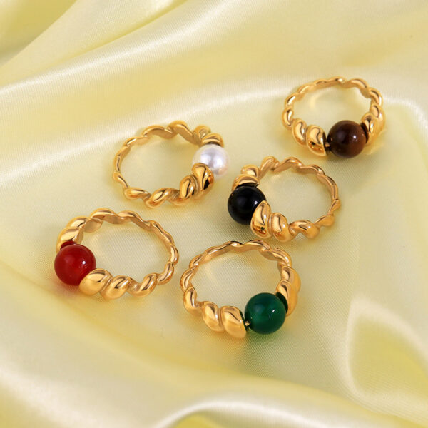 O1CN01v4qHyn1VHfgLXIaJc_4112122628-0-cib Wholesale Stainless Steel 18K Gold Inlaid with Pearl Natural Stone Ring Finger