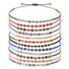 Wholesale 2MM Rice Beads Handwoven Beaded Bracelet