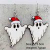 O1CN01v6krm82CFreNZHwA6_2207539588445-0-cib Wholesale Christmas Ghost Acrylic Christmas Hat Lanterns Christmas Earrings