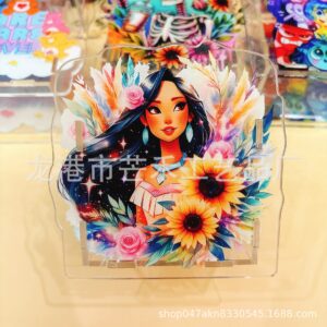 B066-Pocahontas Princess Pen Holder