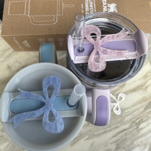 Wholesale Bow Water Ripple Tumbler Tag 40oz Ice Cup 2nd Generation Cup Lid Label