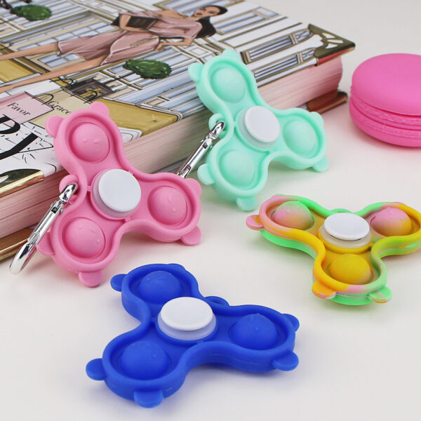 Wholesale Silicone Bubble Le Fingertip Gyroscope