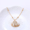 O1CN01vElJgb1rfPgXDnK3n_2210121435658-0-cib Wholesale Seashell Gold Plated Pendant Alloy Necklaces