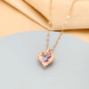 Wholesale Heart of the Ocean Titanium Steel Necklaces