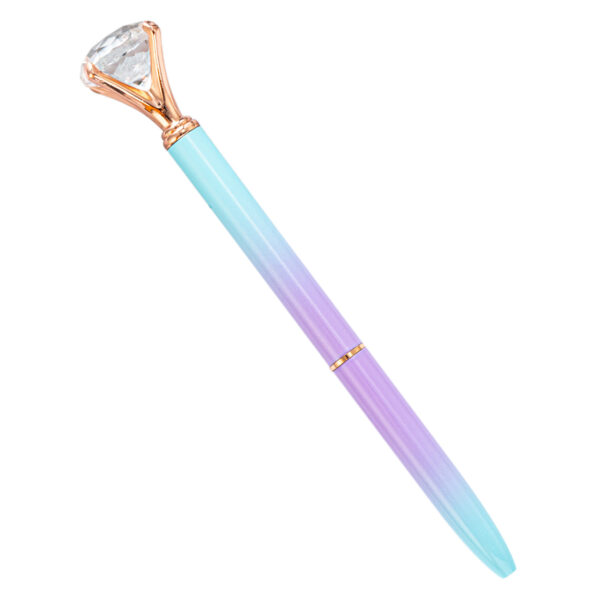 Wholesale Gradient Big Diamond Metal Ballpoint Pen