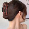 Wholesale Western Style MAMA Cactus Leather Hair Clip