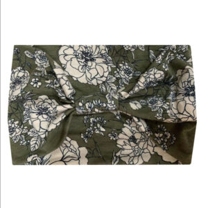 Broadside Army Green Flower 07