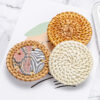 Wholesale Natural Rattan Woven Mobile Phone Holders