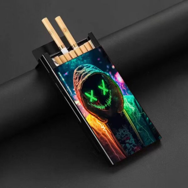 O1CN01vLRK9e23vF06EV0Jk_2208303927317-0-cib Wholesale Metal Fine Tube Anti Drop and Moisture-proof Painted Creative Cigarette Box