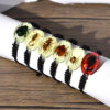 O1CN01vMs8gC1DYT8f27eF4_2213118690228-0-cib Wholesale 6pcs High Transparent Resin Insect Amber Woven Specimen Bracelet
