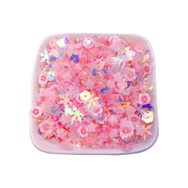 Wholesale Night Light Handmade DIY Five Star Love Moon Blue Mermaid Hime Shell Snowflake Soft Pottery Multiple Sequins