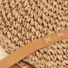 Wholesale Paper Rope Tassel Woven Beach Bag