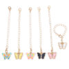O1CN01vTXhou2L8NmVZ9xqF__2216243369647-0-cib Wholesale Cute Butterfly Chain with Lobster Clasp Pendant Cup Accessories
