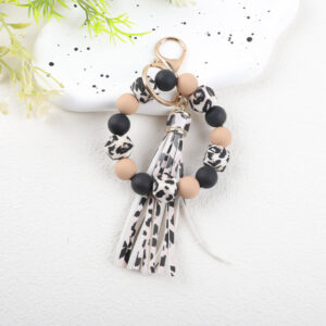 Leopard print + tassels