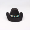 Wholesale Imitation Cashmere Turquoise Western Cowboy Hats
