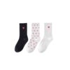Wholesale Valentine's Day Embroidered Love Pure Cotton Casual Socks