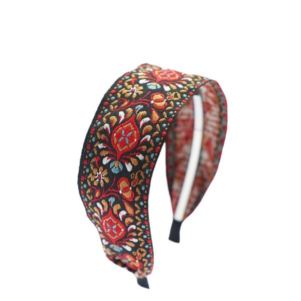 Wholesale Bohemian Ethnic Style Embroidered Fabric Headband